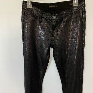 Generic denim The Shane Black sequin skinny jean